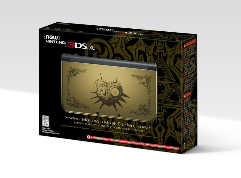 Illustration for article titled La New Nintendo 3DS XL edición Majora's Mask es una preciosidad